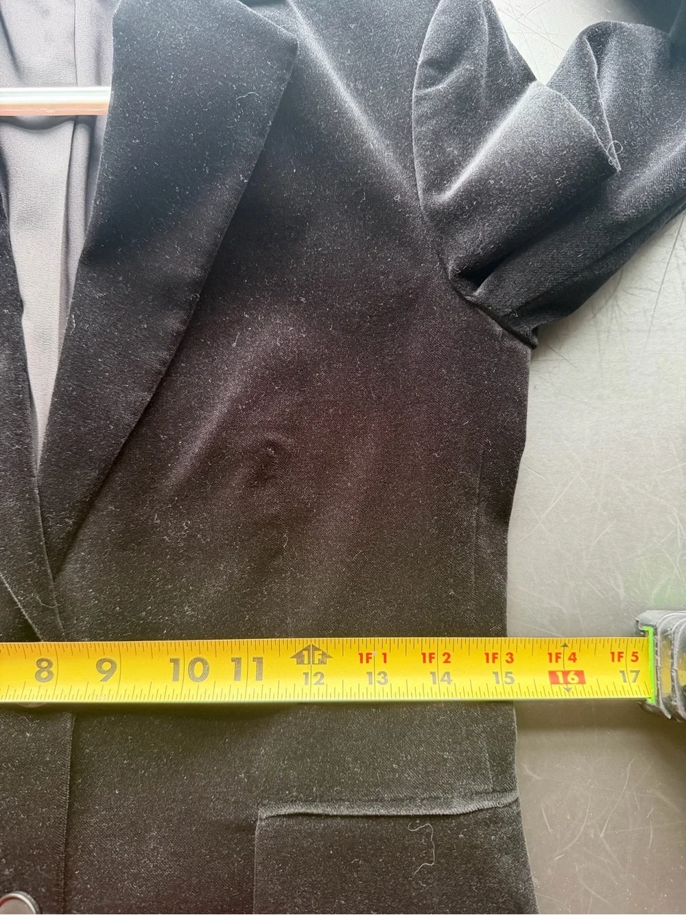 NWOT Theory Velvet Stretch Riding Blazer Sz 4 Black 2-Button Preppy Classic